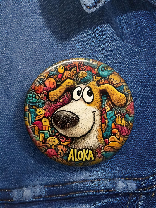 Walk For Peace Print Pins