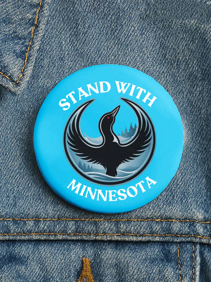 Stand With Minnesota Be Pretti Good ICE Out Resist Pin