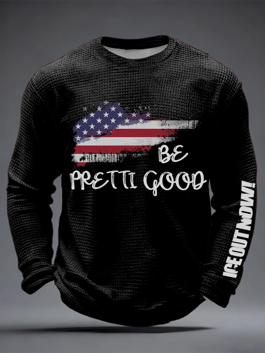 Men's Be Pretti Good Waffle Top