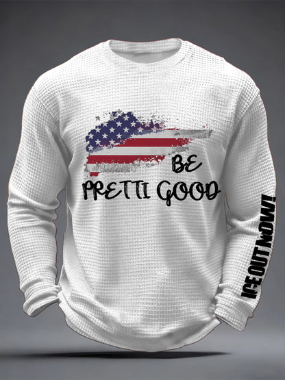Men's Be Pretti Good Waffle Top
