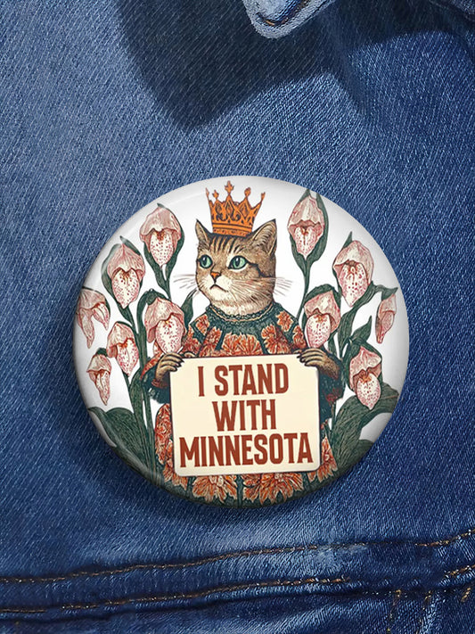 I Stand With Minneapolis Pin Minneapolis Resist