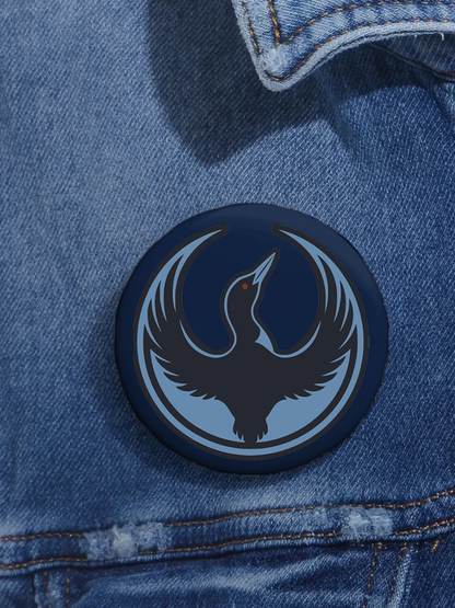 Unisex Anti-ICE Minnesota Loon Flag Brooch