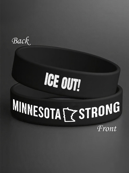 Unisex Minnesota Strong Ice Out Wristband