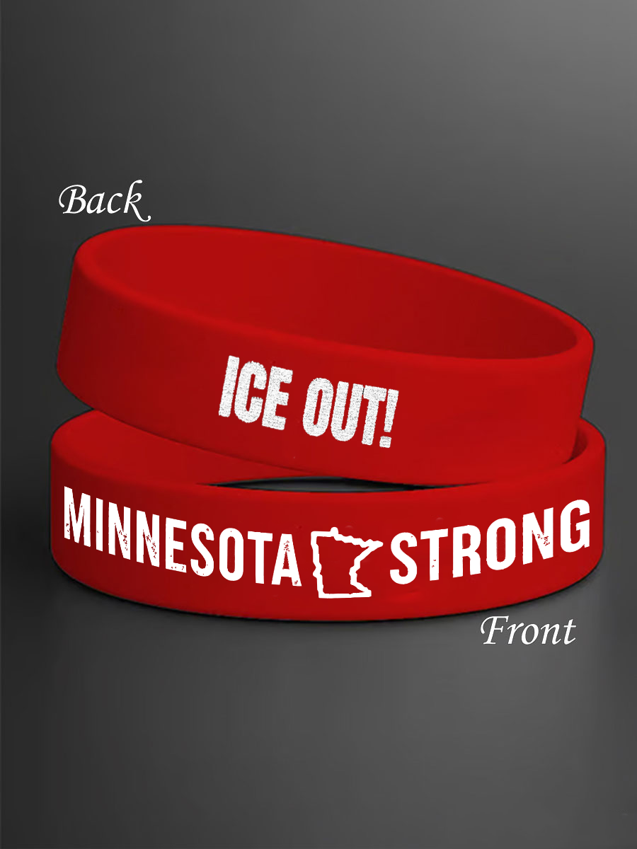 Unisex Minnesota Strong Ice Out Wristband