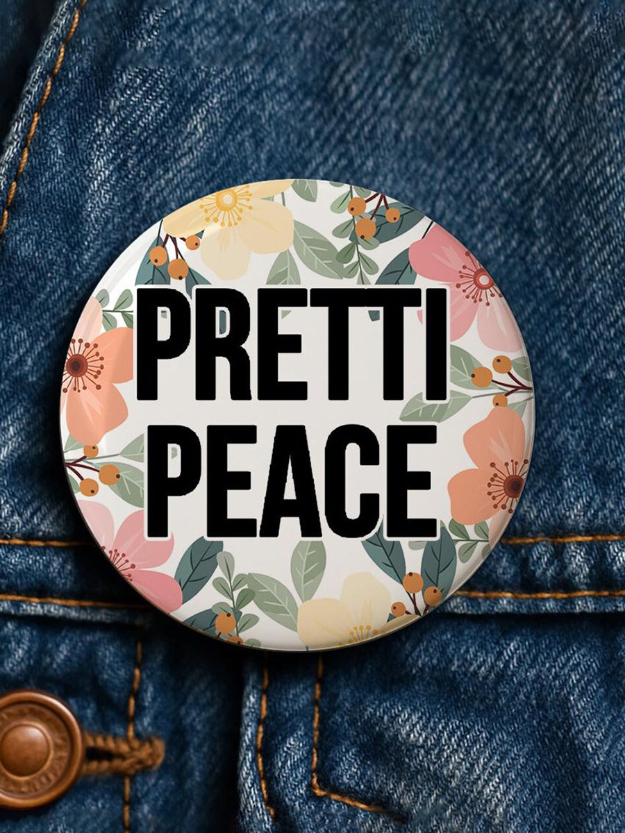 Pretti Peace Pin Minneapolis Resist