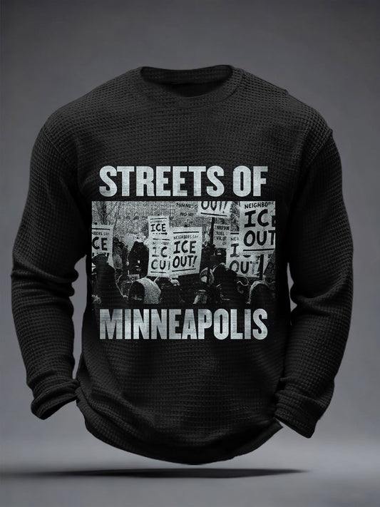 Men's Street Of Minneapolis long-sleeve T-shirt