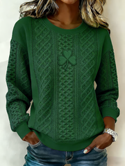 Women's St. Patrick's Day Printed Regular Sweatshirt