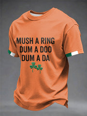 Men's Irish drinking song Inspired short sleeves t-shirt