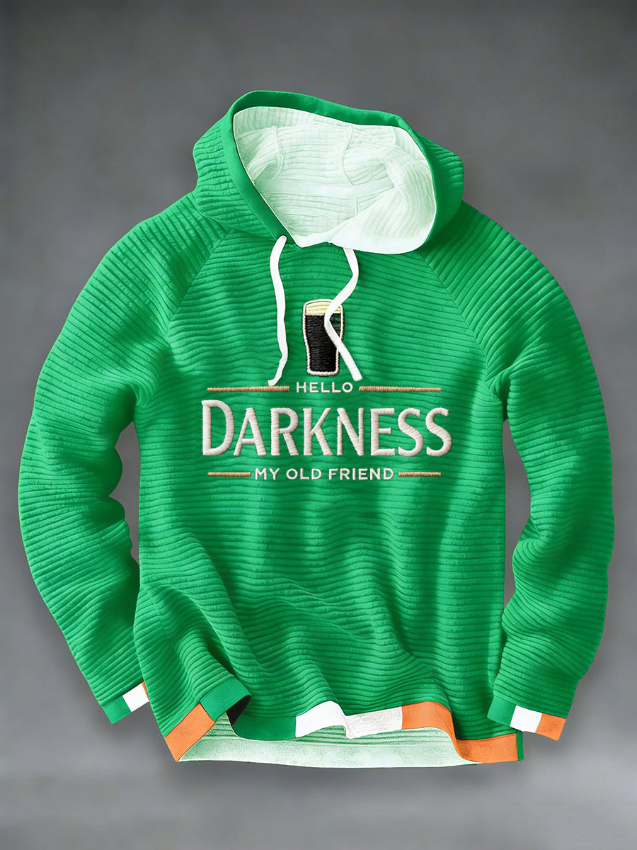 Men's Hello Darkness My Old Friend Hoodie
