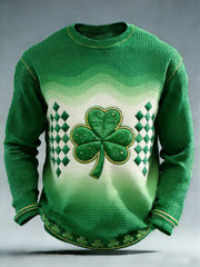 Men's St. Patrick's Day Waffle Top