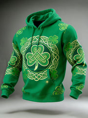Men's Vintage St. Patrick's Day Printed Sweatshirt