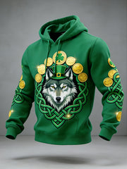 Men's Vintage St. Patrick's Day Printed Sweatshirt