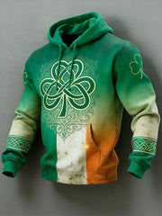 Men's Vintage St. Patrick's Day Printed Sweatshirt