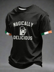 Men's St. Patrick's Day Magically Delicious Printed T-shirt