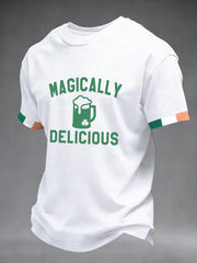 Men's St. Patrick's Day Magically Delicious Printed T-shirt