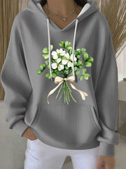 Women's St. Patrick's Day Print Casual Hoodie