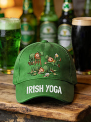 Unisex Funny St. Patrick's Day Irish Yoga Print Hat
