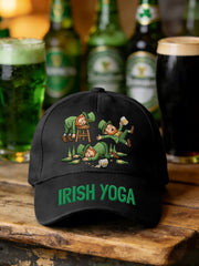 Unisex Funny St. Patrick's Day Irish Yoga Print Hat