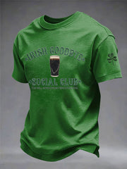 Men's St. Patrick's Day Printed Casual T-Shirt