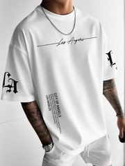 Men's City Of Angels Short Sleeves T-shirt