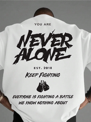 Men's You Are Never Alone Short-sleeved T-shirt