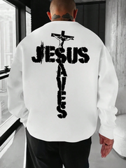 Men's Jesus Saves Sweater