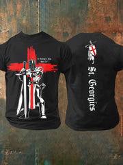 Men's St George's Day short sleeves t-shirt
