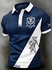Men's Scotland Rugby Lover Printed T-shirt