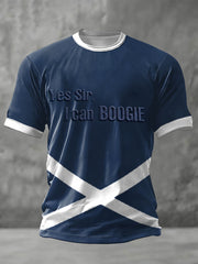 Men's Scotland Football Art Print T-shirt