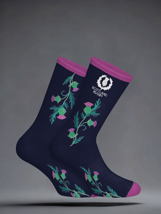 Scotland Rugby Lover Printed Socks