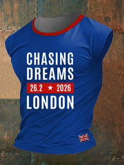 Men's London Marathon Chasing Dreams Vests