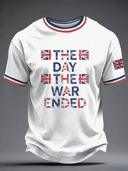 Men's The Day the War Ended Printed T-shirt