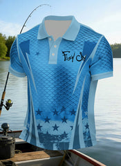 Men's Fishing Printed Shirt