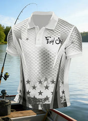 Men's Fishing Printed Shirt