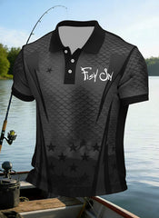 Men's Fishing Printed Shirt