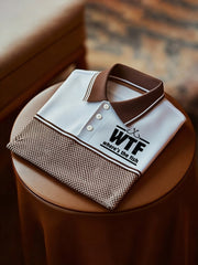 Men's WTF Where's The Fish Printed Shirt