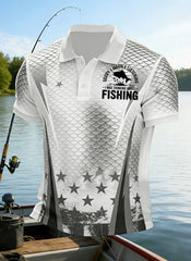 Men's I Was Thing About Fishing Printed Shirt