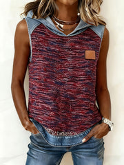 Women's casual sleeveless tops