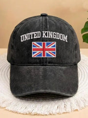 Unisex UK Flag  Printed  Hat
