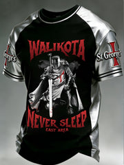 Men's St George's Day Waffle Short Sleeve Tee