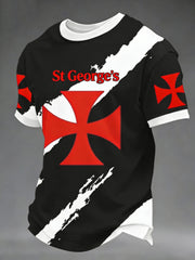 Men's St George's Day Waffle Short Sleeve Tee