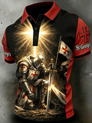 Men's St George's Day polo shirt
