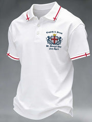 Men's St George's Day polo shirt