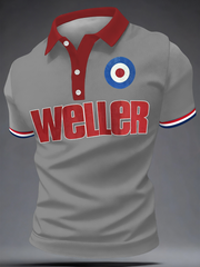 Men's UK Mods Music Lover polo shirt