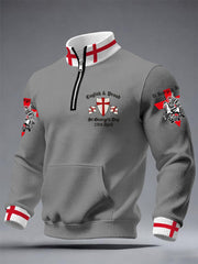 Men's St George's Day Waffle Sweatshirts