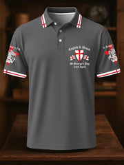 Men's St George's Day polo shirt