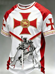 Men's St George's Day Waffle Short Sleeve Tee