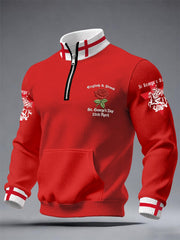 Men's St George's Day Waffle Sweatshirts