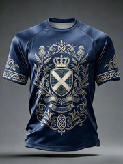 Unisex UK Scotland Football Lover 2026 Printed T-shirt