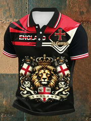 Men's St George's Day polo shirt